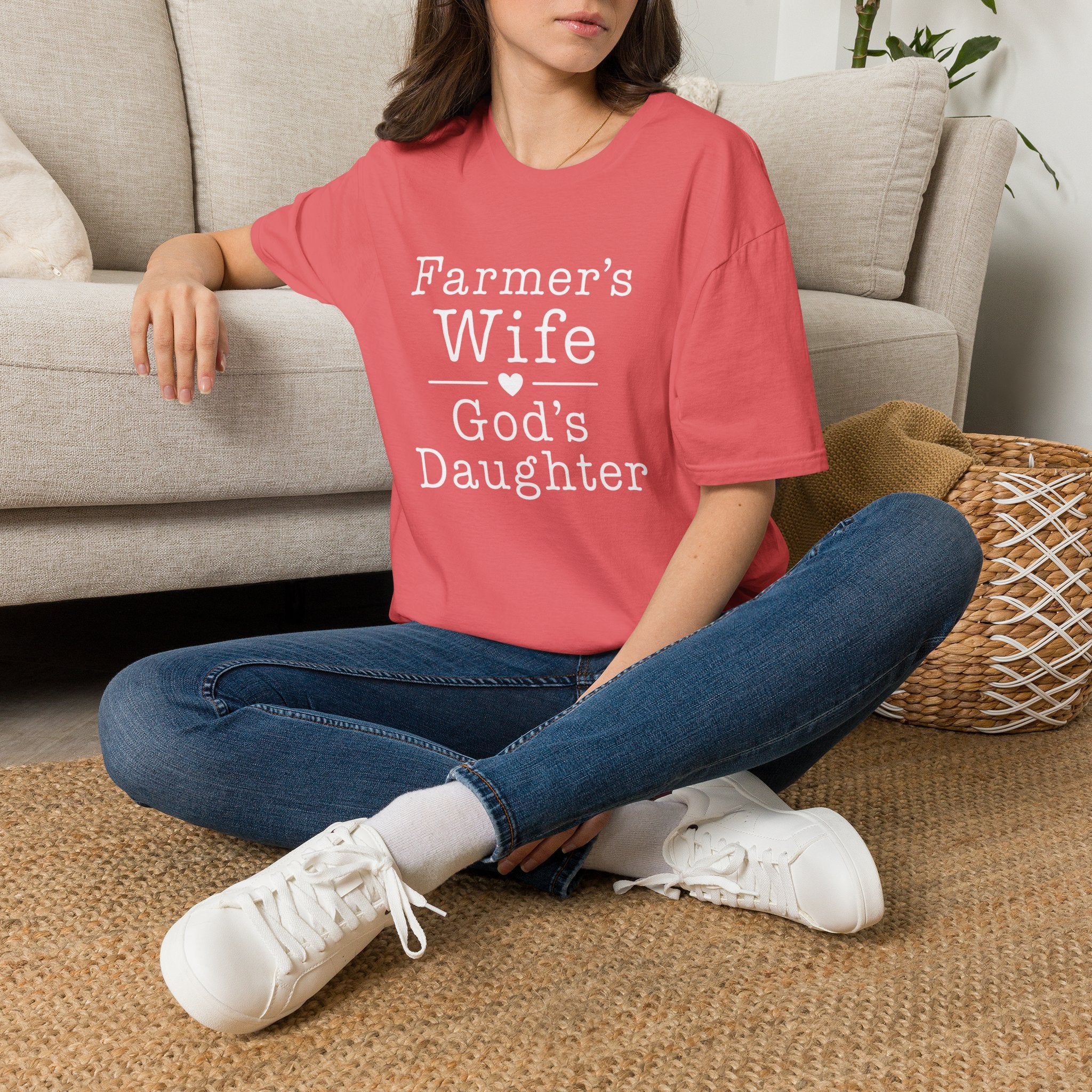 Farmer's Wife God's Daughter T-Shirt