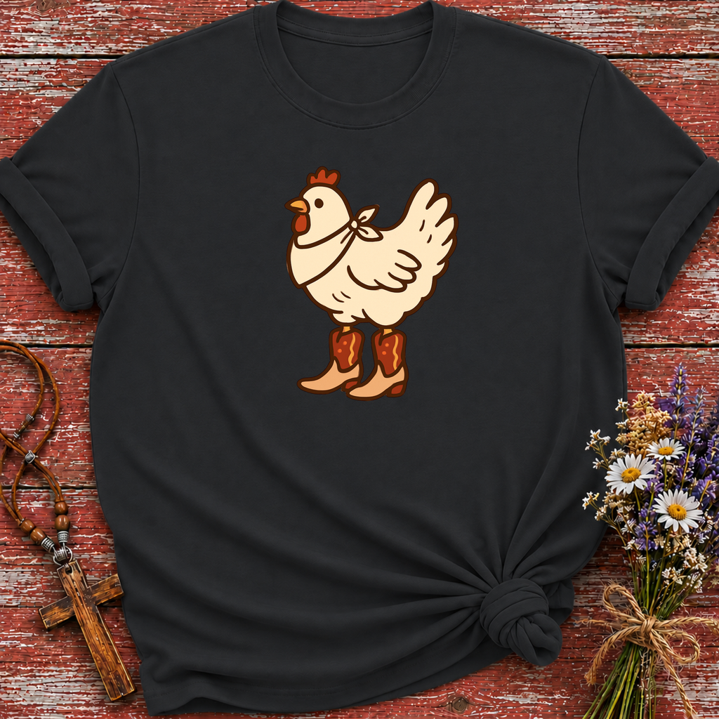 Chicken in Boots T-Shirt