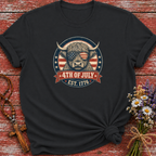 Patriotic Highland 4th of July T-Shirt