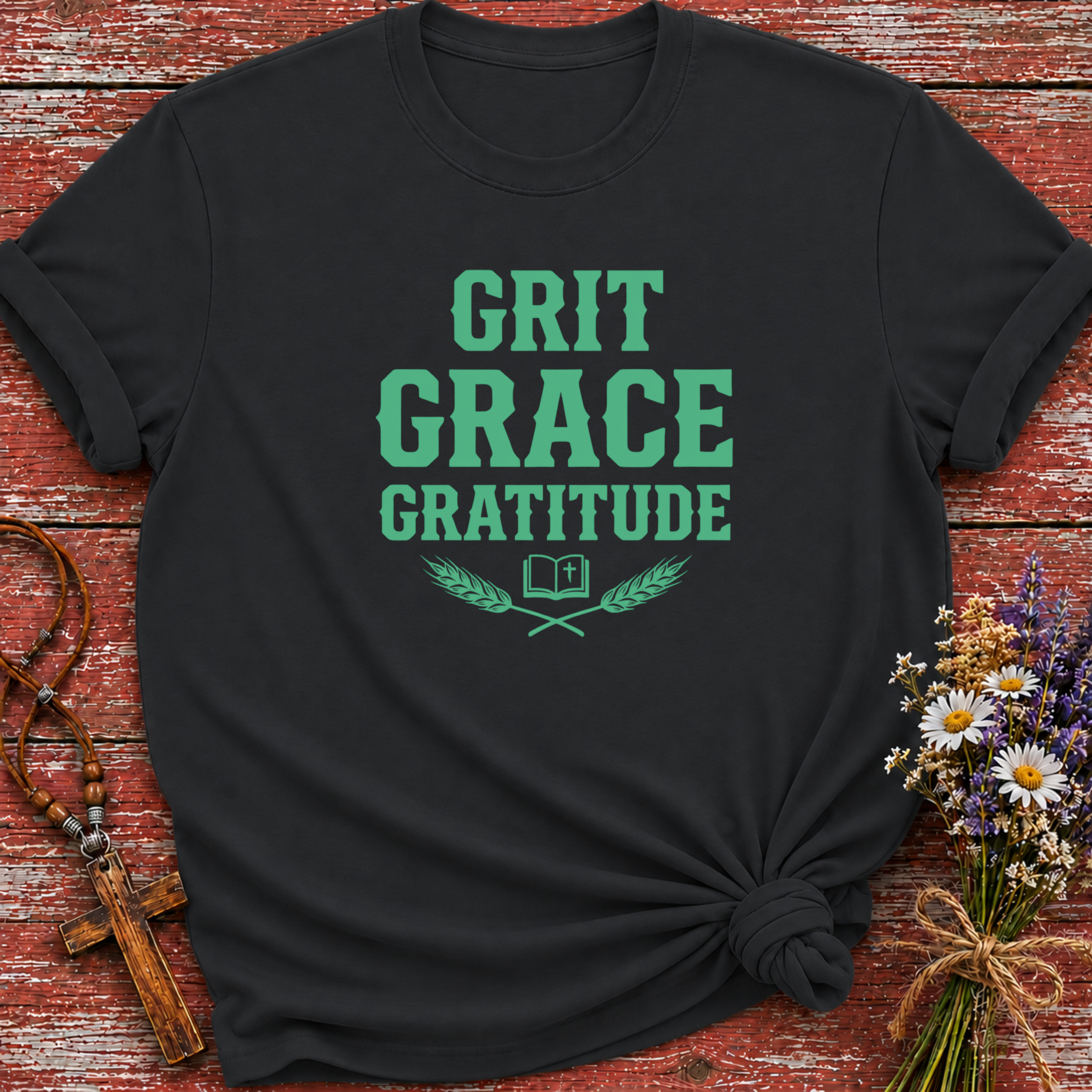 Grit Grace Gratitude T-Shirt