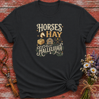 Horses Hay Hallelujah T-Shirt
