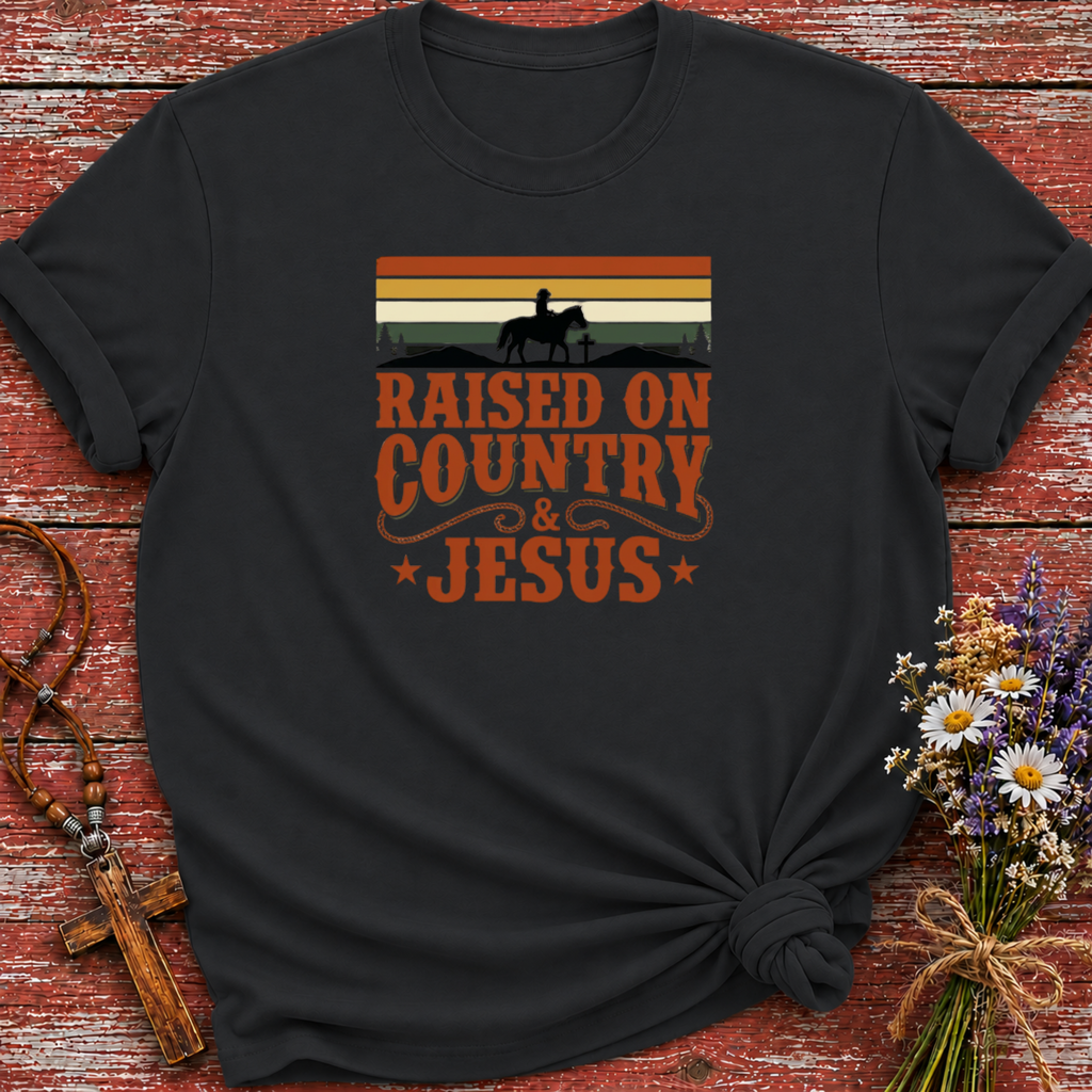 Raised on Country & Jesus T-Shirt