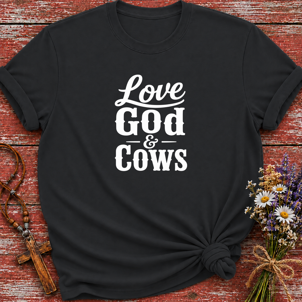 Love God & Cows T-Shirt