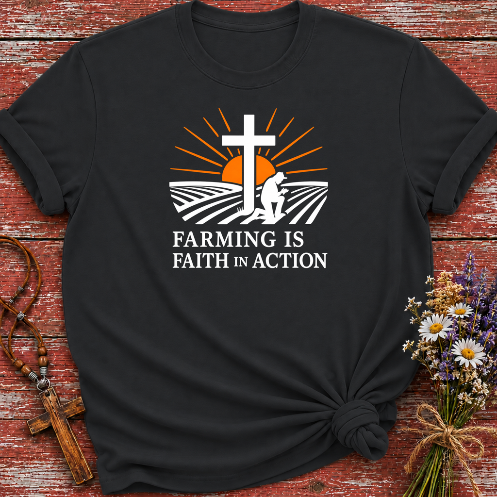 Farming Is Faith In Action T-Shirt