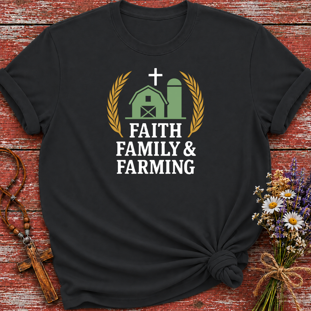 Faith Family Farming 2 T-Shirt