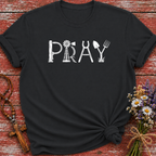 Pray Farm Letters T-Shirt