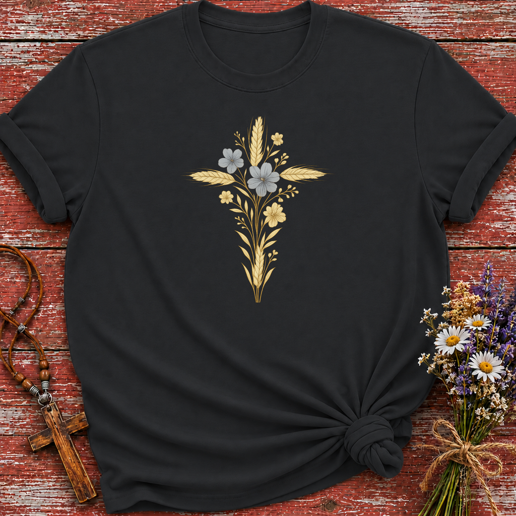 Wheat Cross T-Shirt