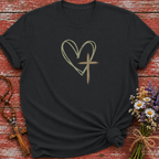 Heart Cross T-Shirt