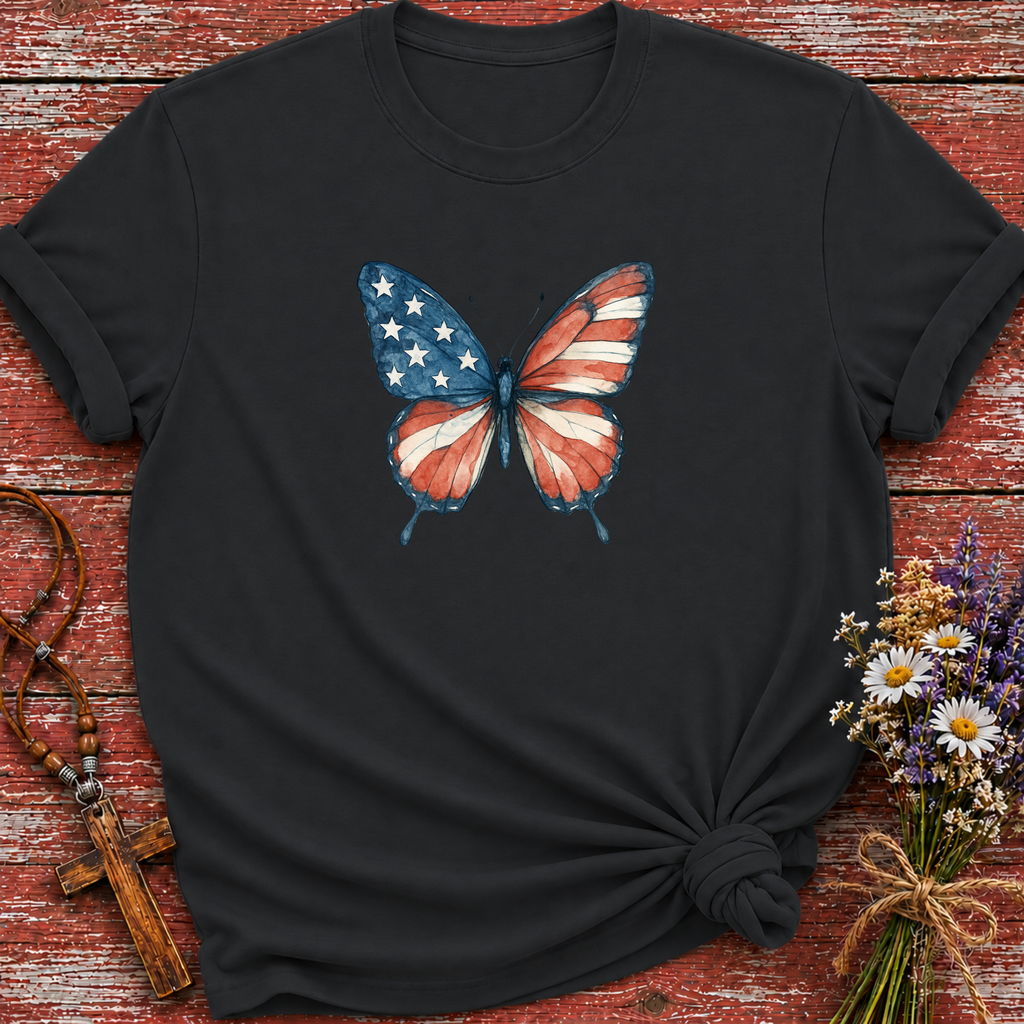 Patriotic Butterfly T-Shirt