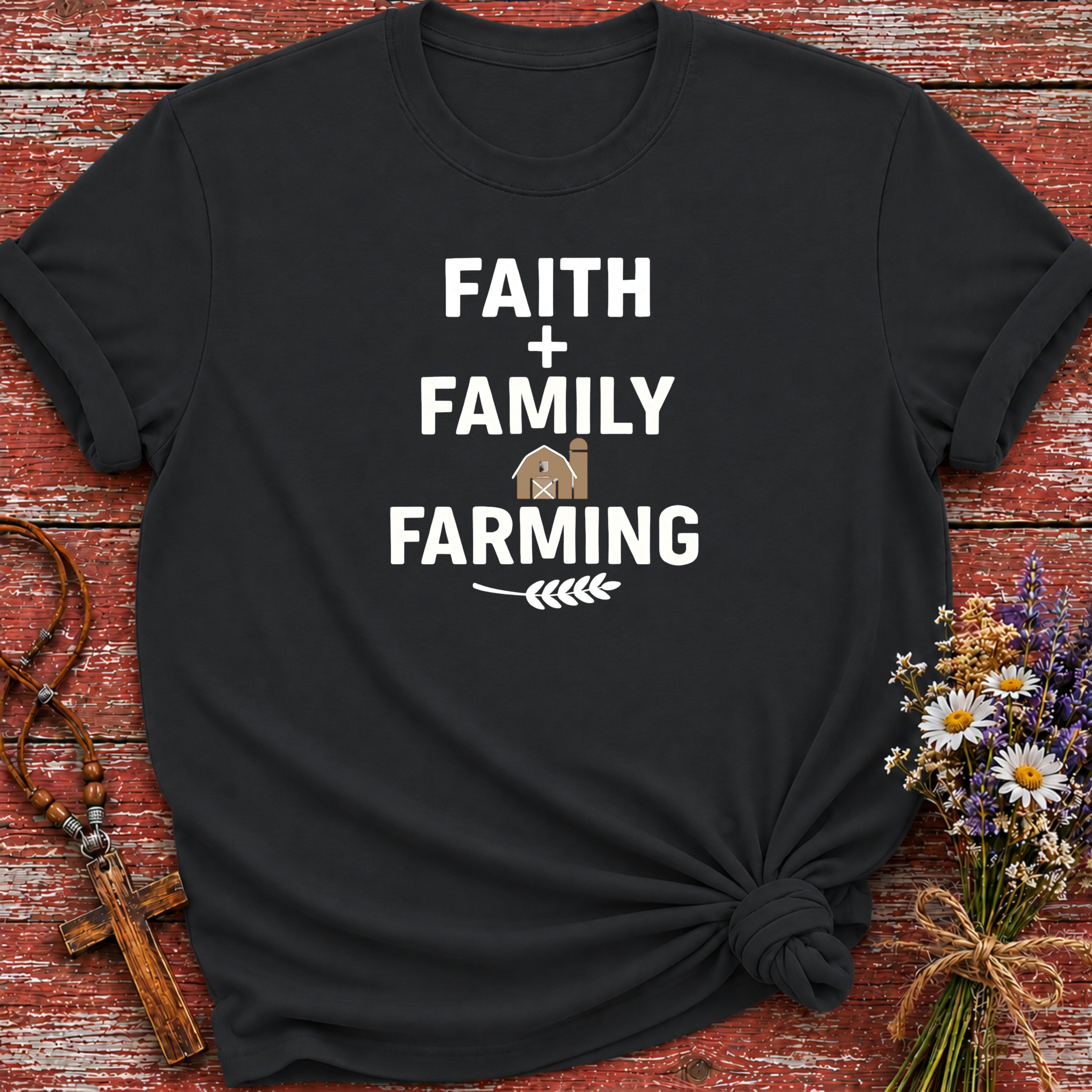 Faith Family Farming T-Shirt