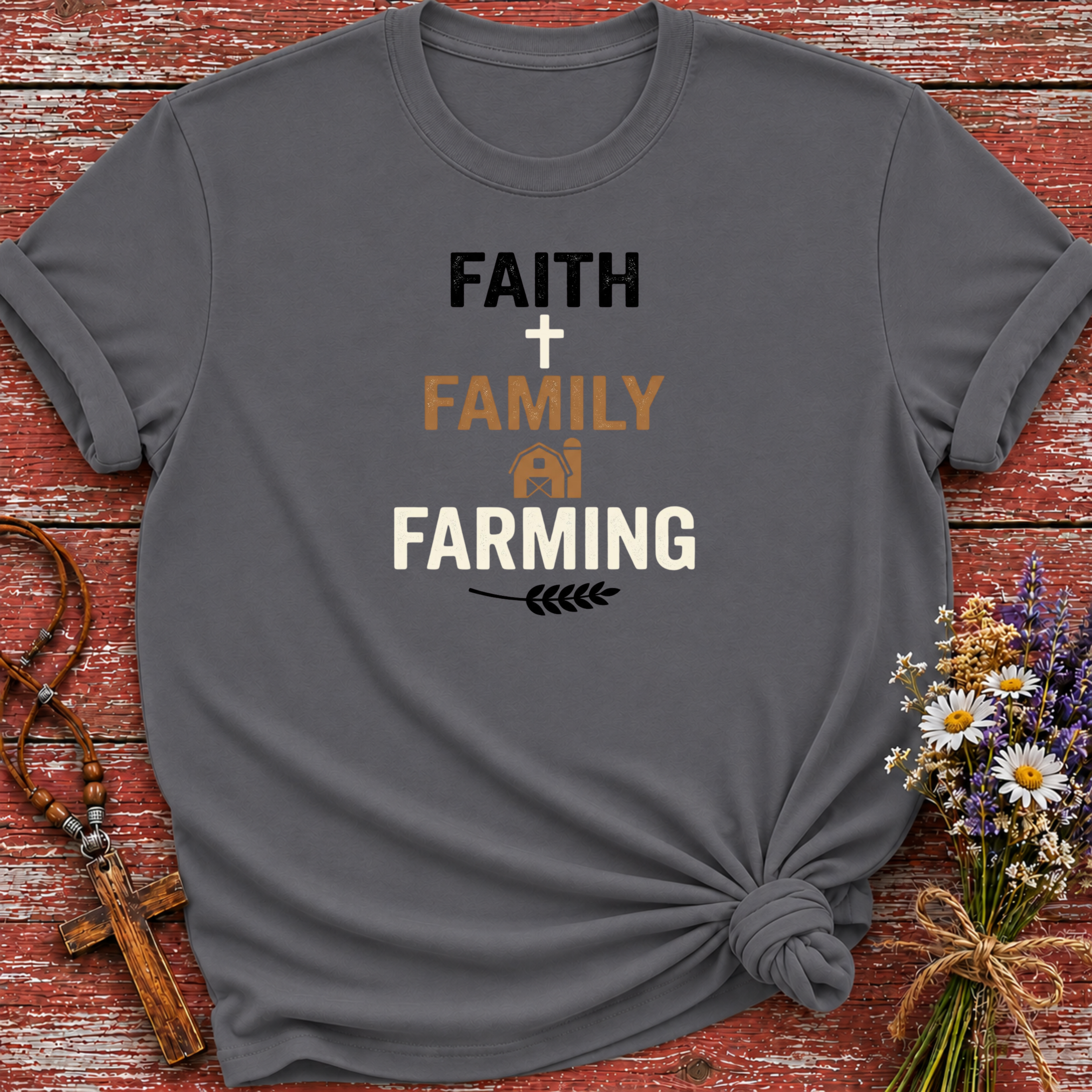 Faith Family Farming T-Shirt