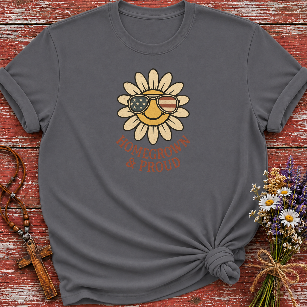 Daisy With USA Flag T-Shirt