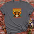 I'm Only Talking to Jesus Today Cow T-Shirt