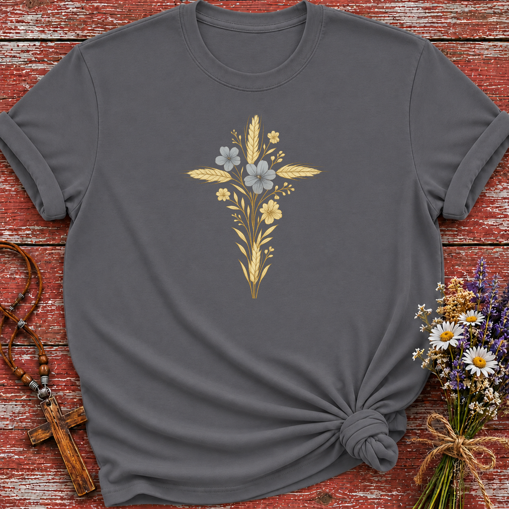 Wheat Cross T-Shirt