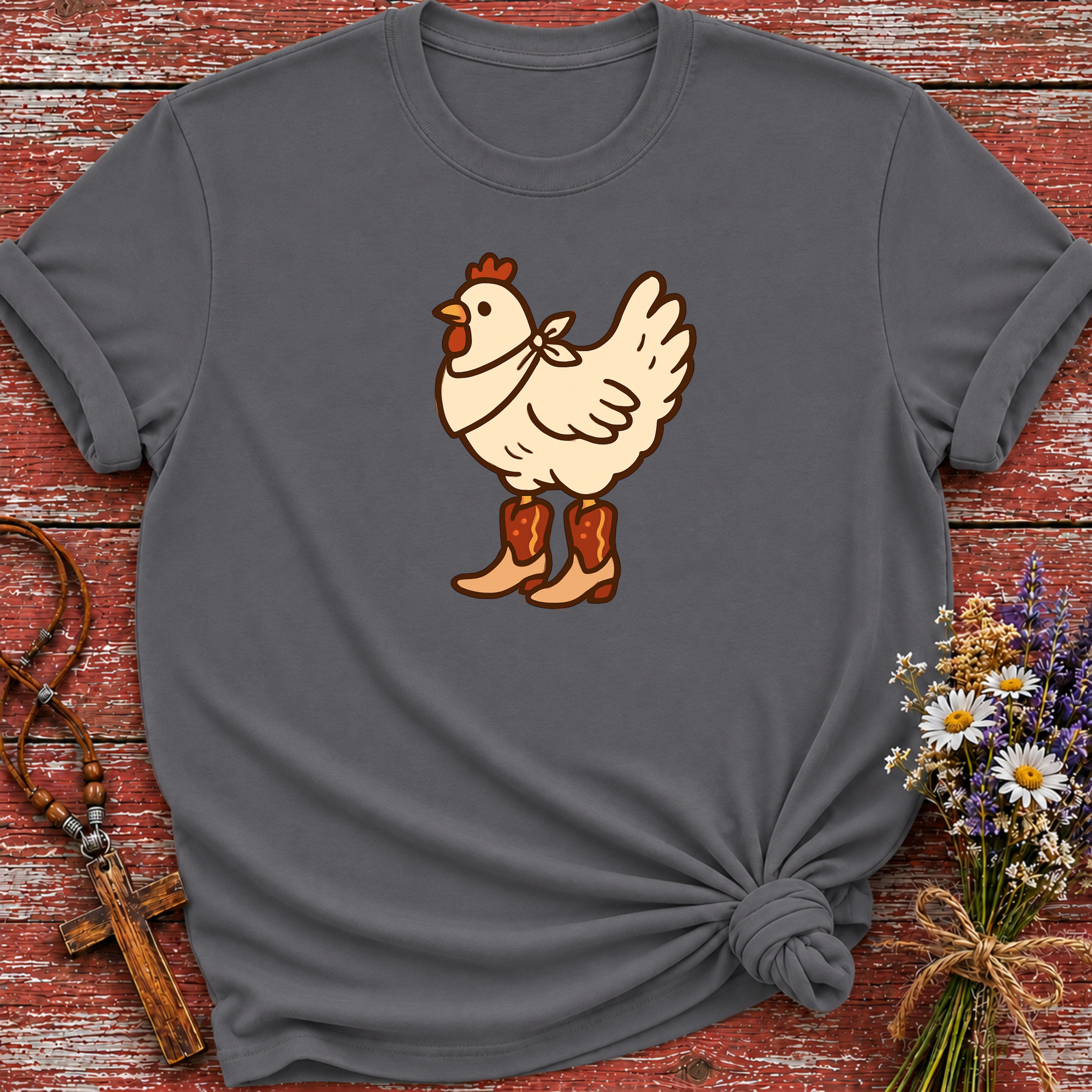 Chicken in Boots T-Shirt