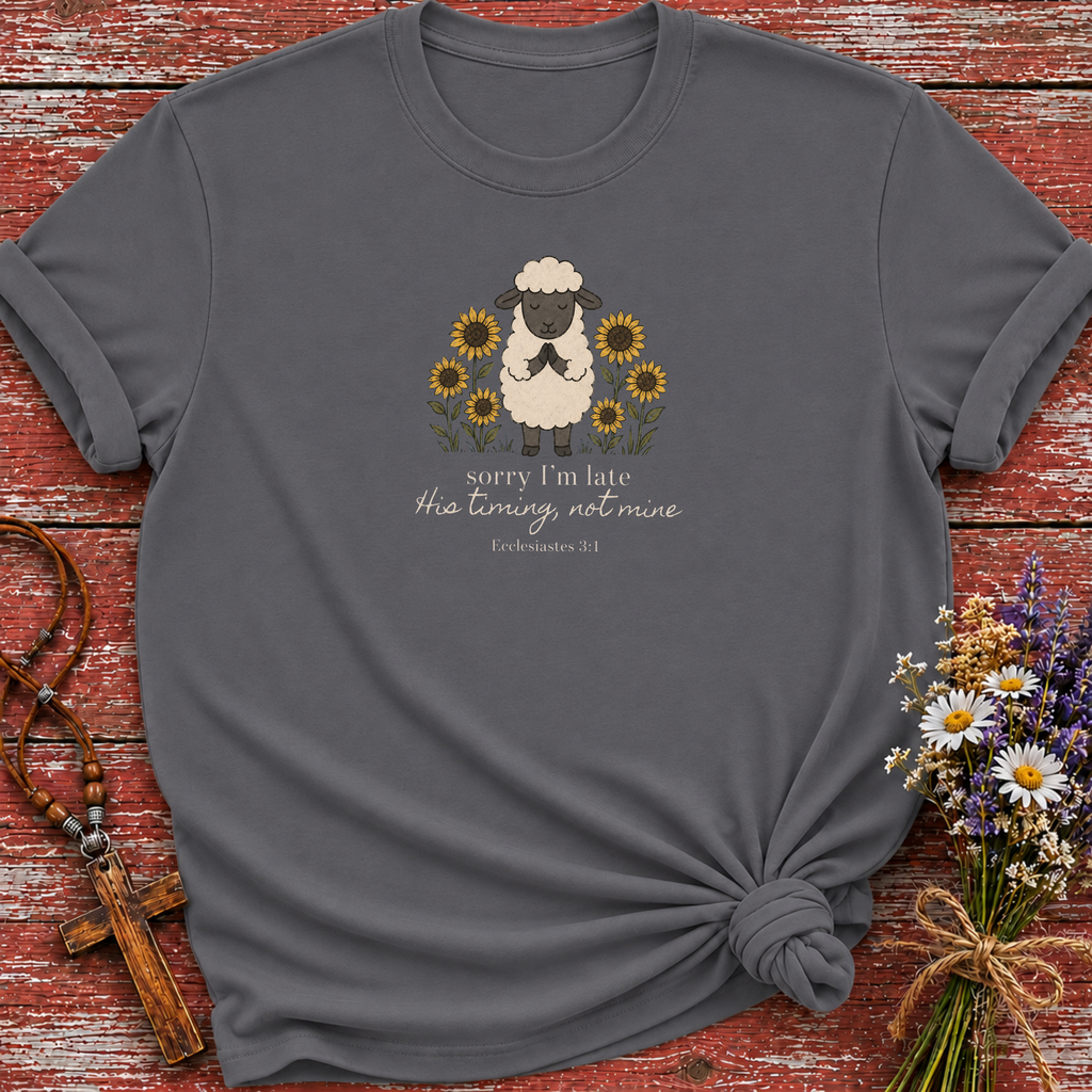 Sorry I'm Late Lamb T-Shirt