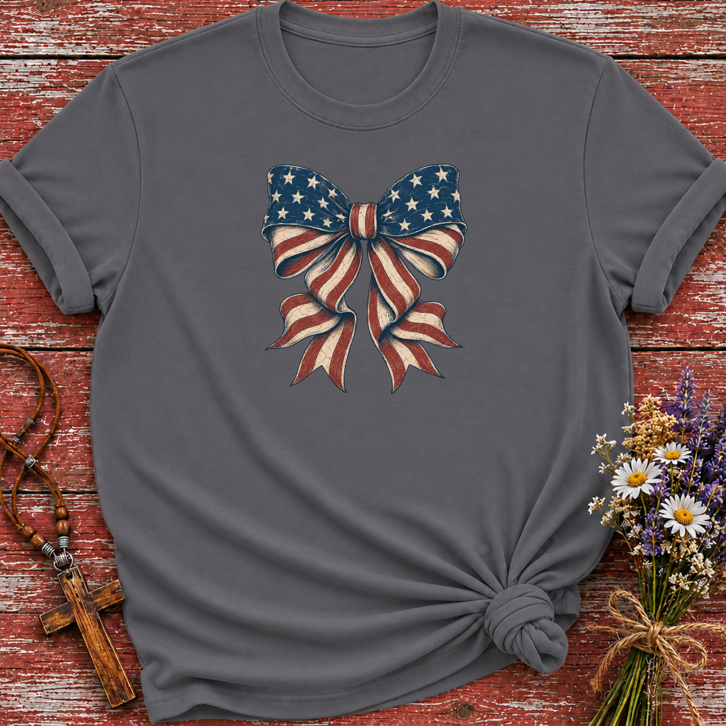 Patriotic Bow T-Shirt