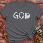 God Farm Letters T-Shirt
