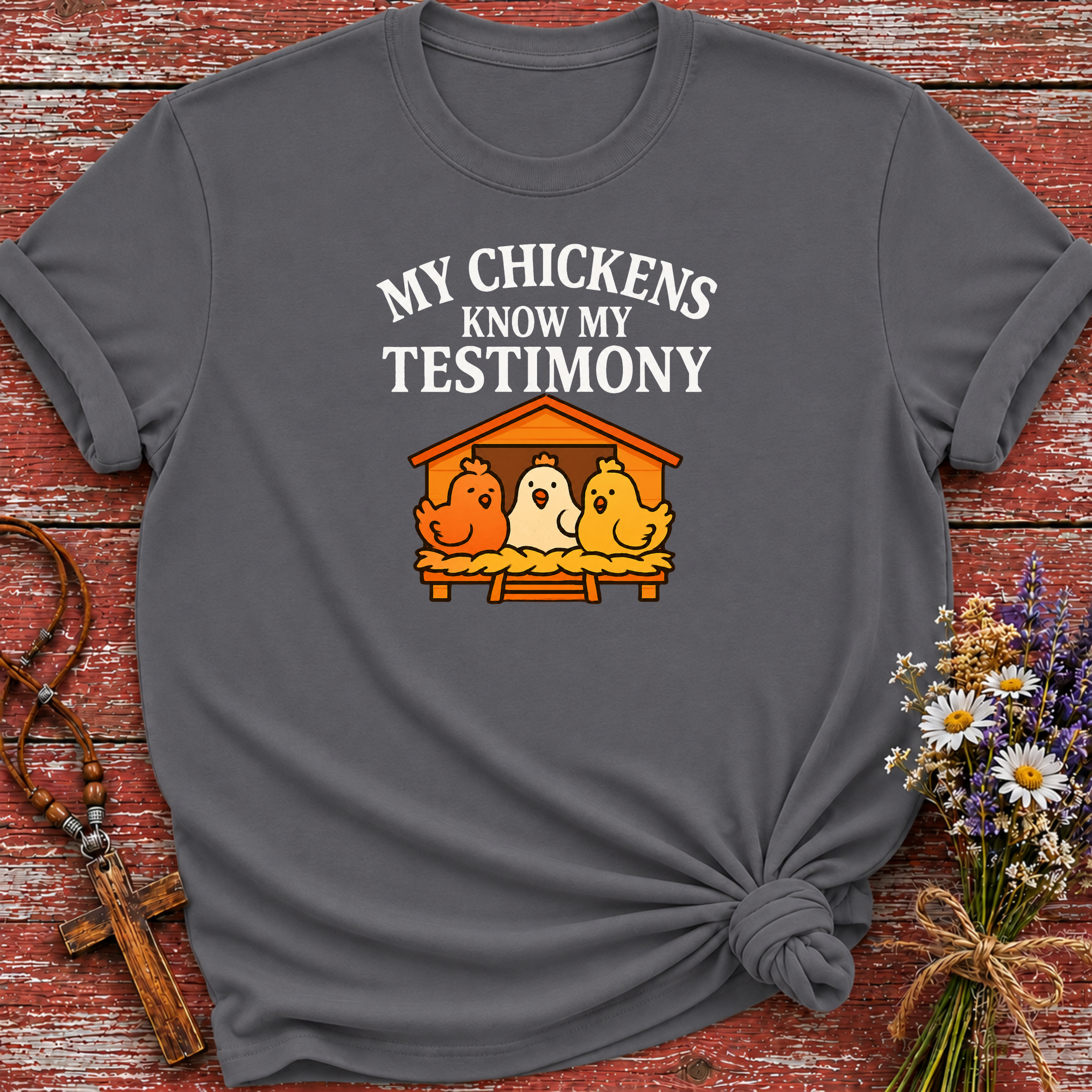 Chicken Testimony T-Shirt