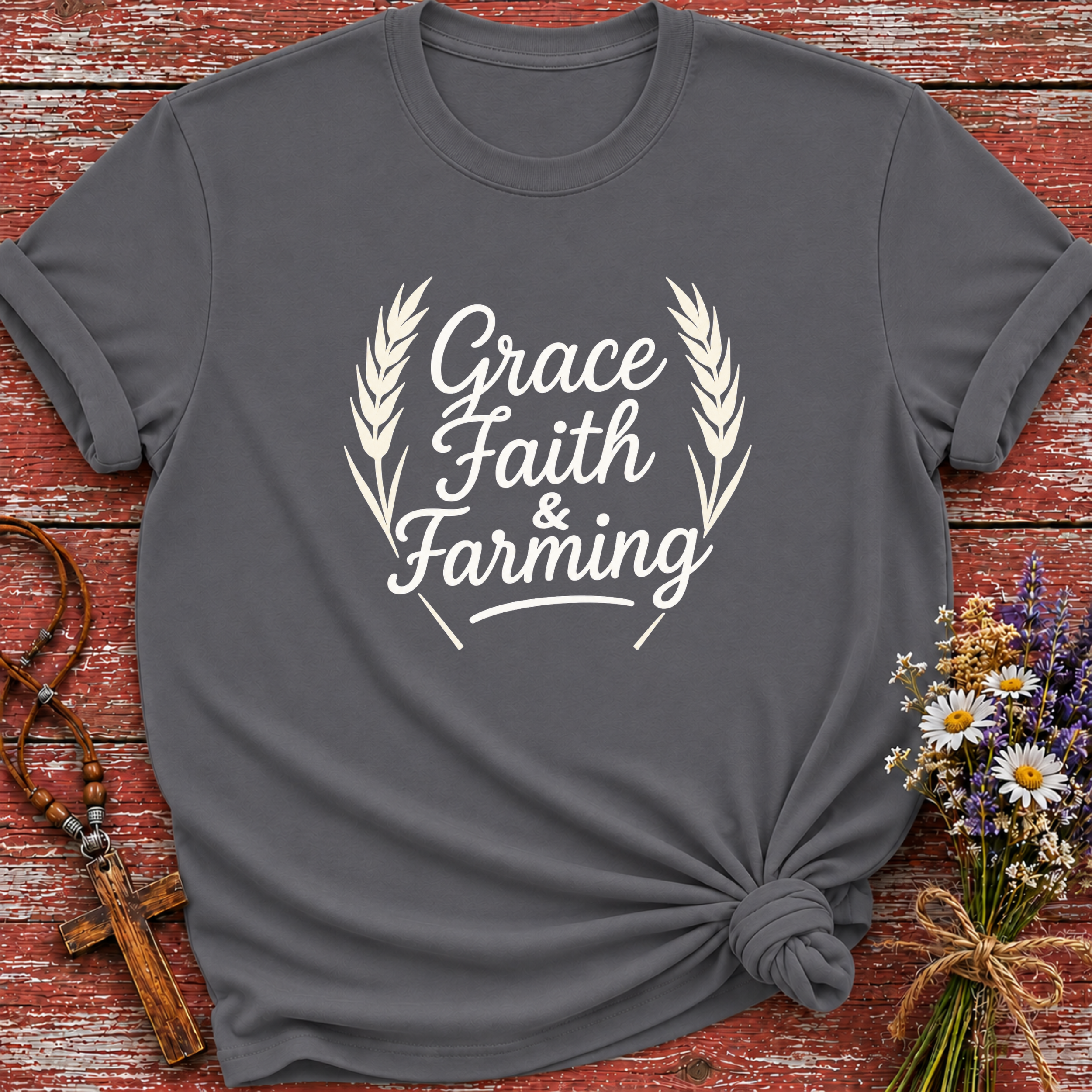 Grace Faith & Farming T-Shirt