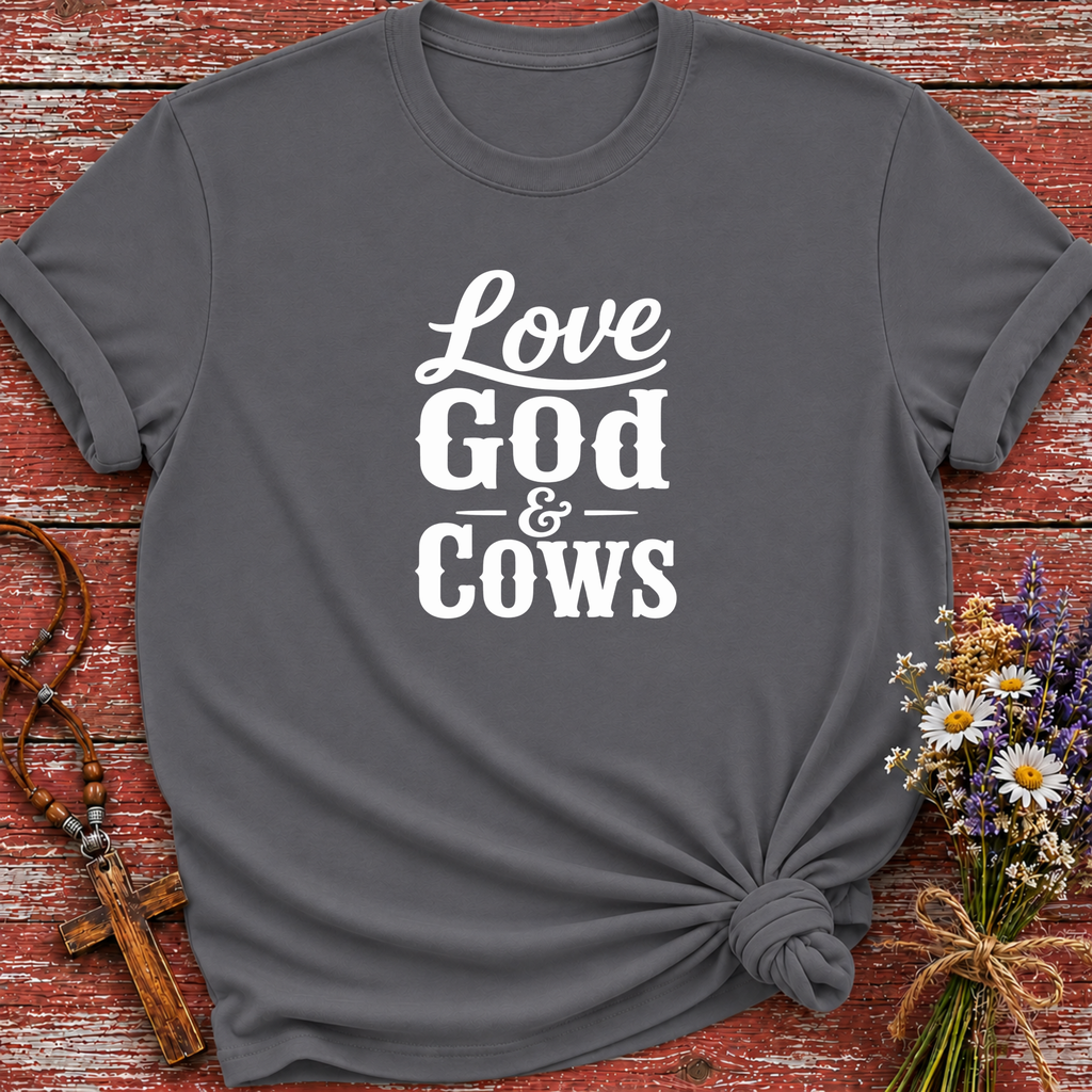 Love God & Cows T-Shirt