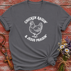 Chicken Raisin & Jesus Praisin T-Shirt
