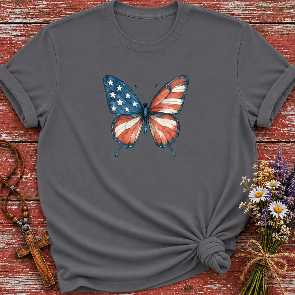 Patriotic Butterfly T-Shirt