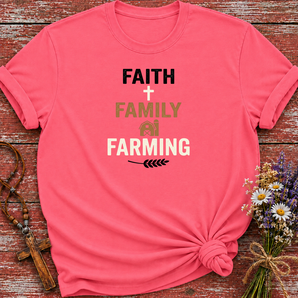 Faith Family Farming T-Shirt