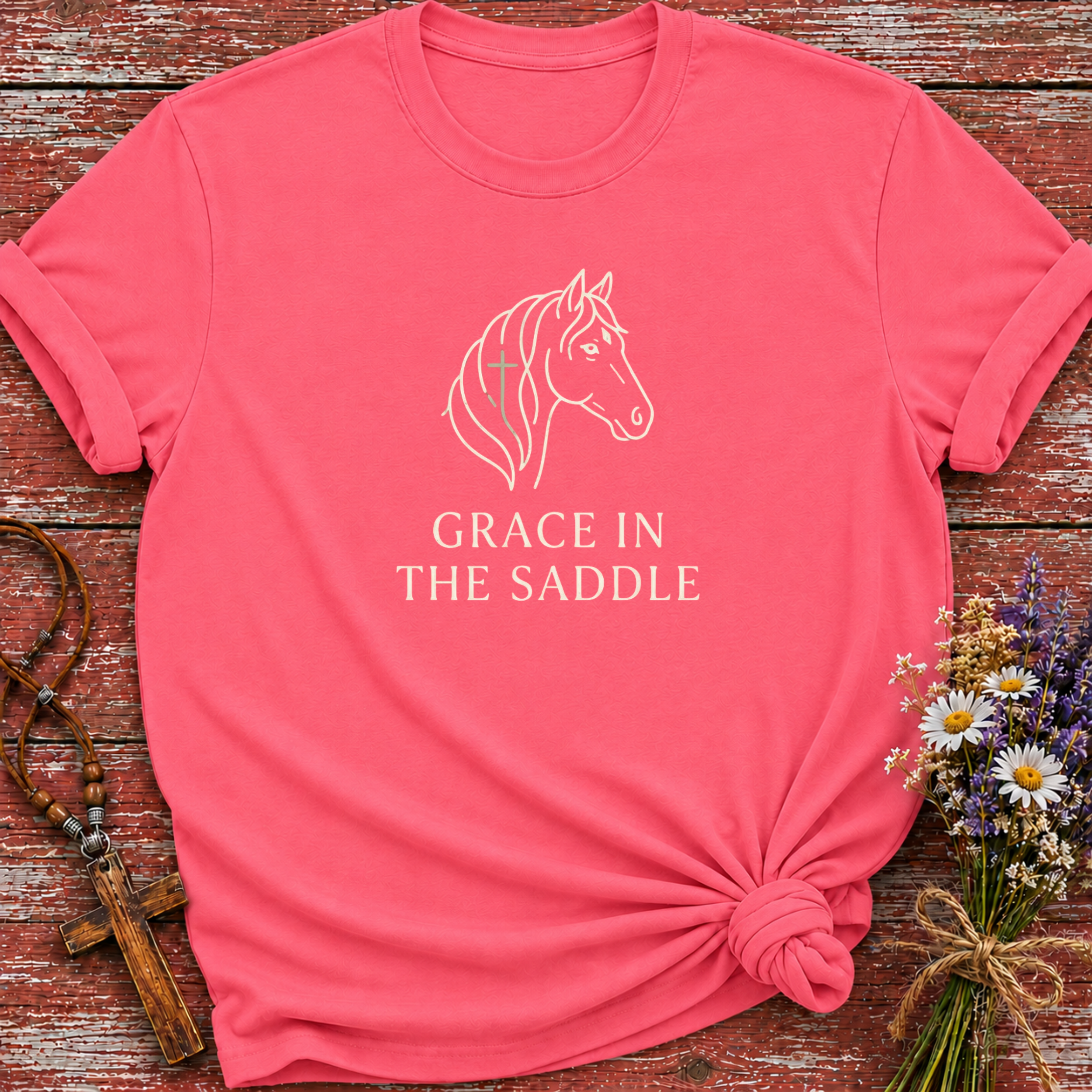 Grace In The Saddle T-Shirt