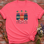 Vintage Mason Jars With USA Flag T-Shirt