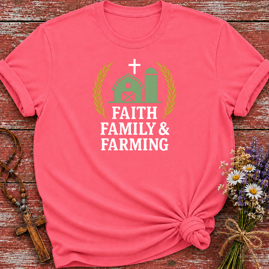 Faith Family Farming 2 T-Shirt