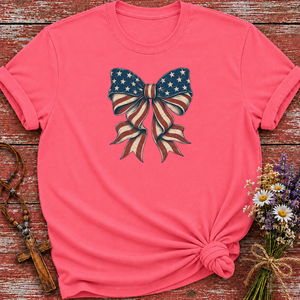 Patriotic Bow T-Shirt