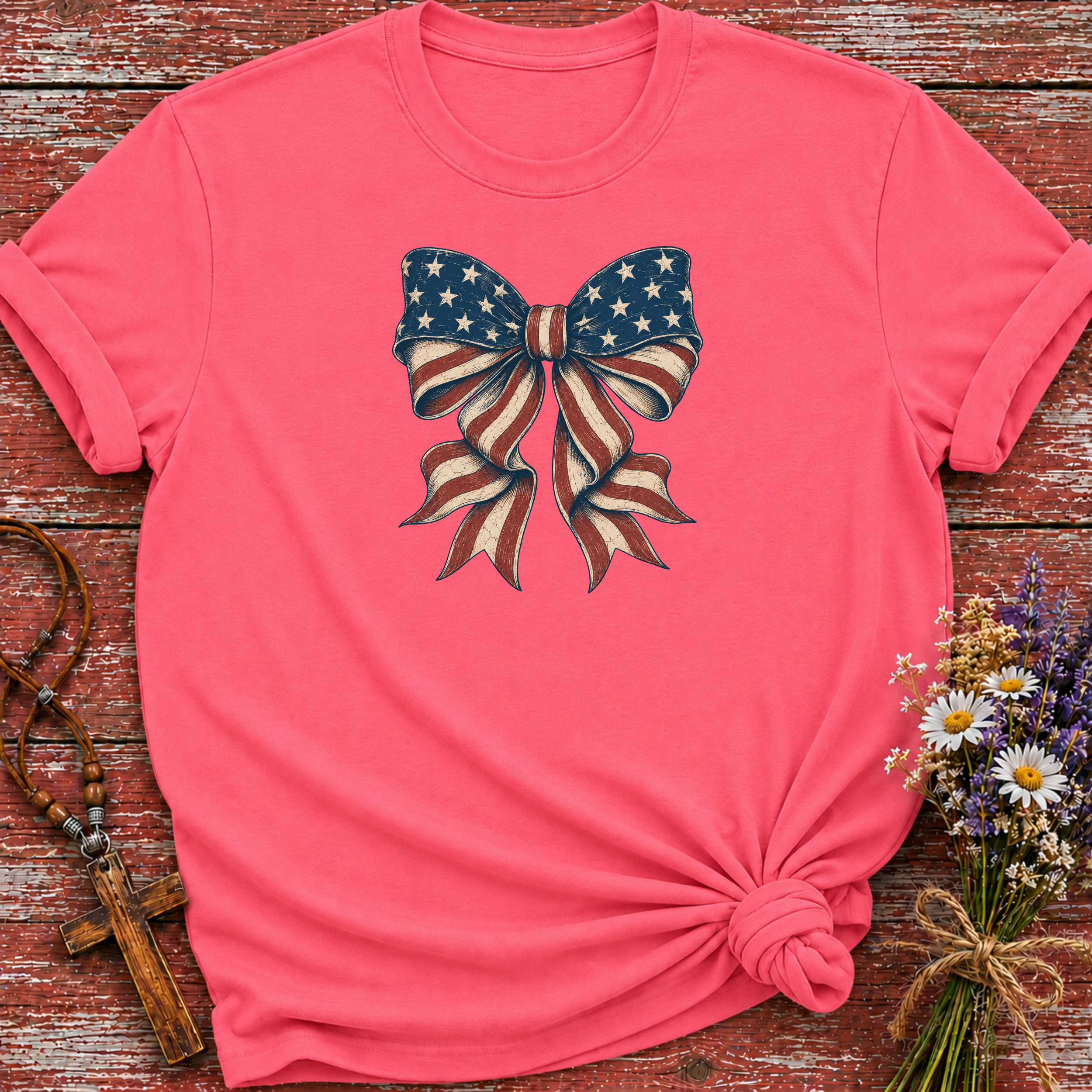 Patriotic Bow T-Shirt