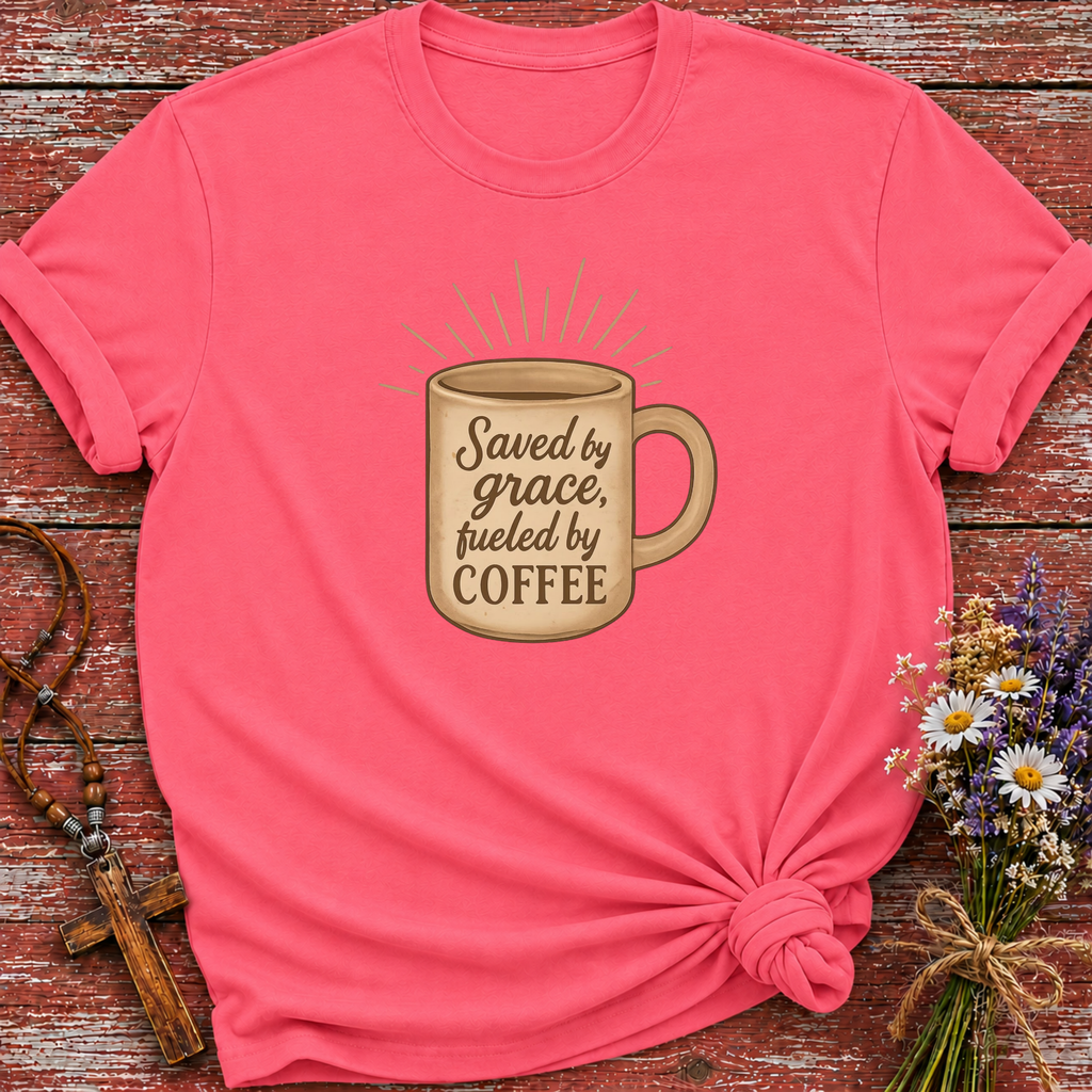 Save By Grace Fueled By Coffee T-Shirt