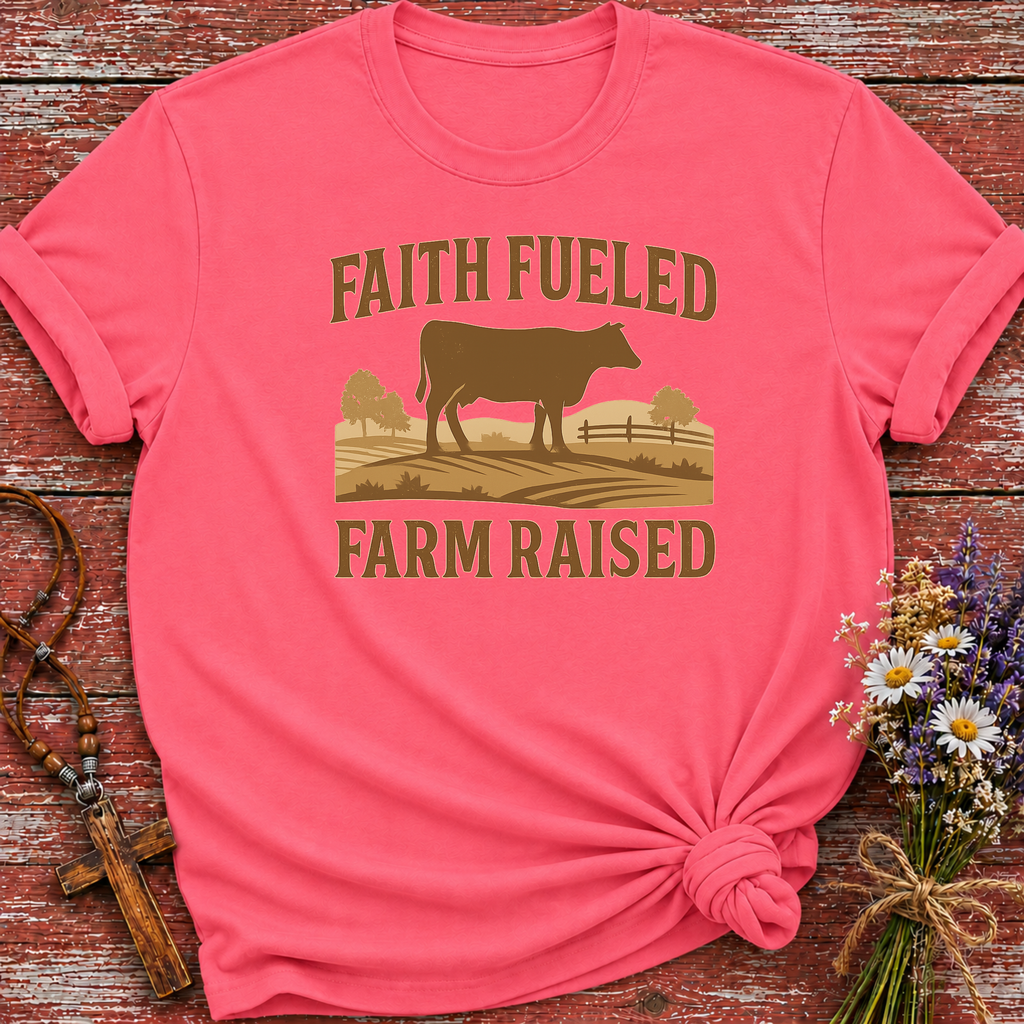 Faith Fueled Farm Raised T-Shirt