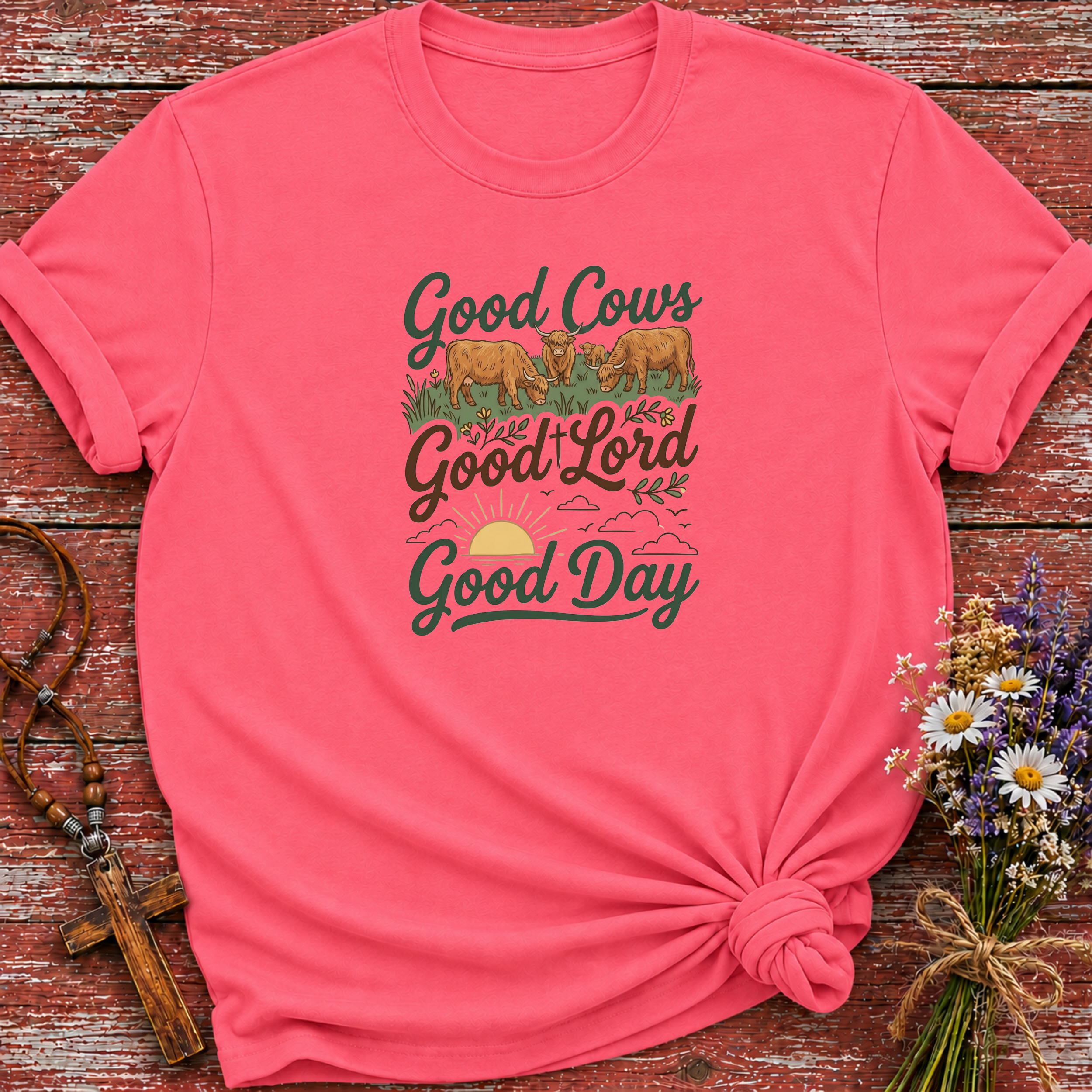 Good Cows Good Lord T-Shirt