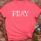 Pray Farm Letters T-Shirt