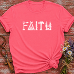 Faith Farm Letters T-Shirt