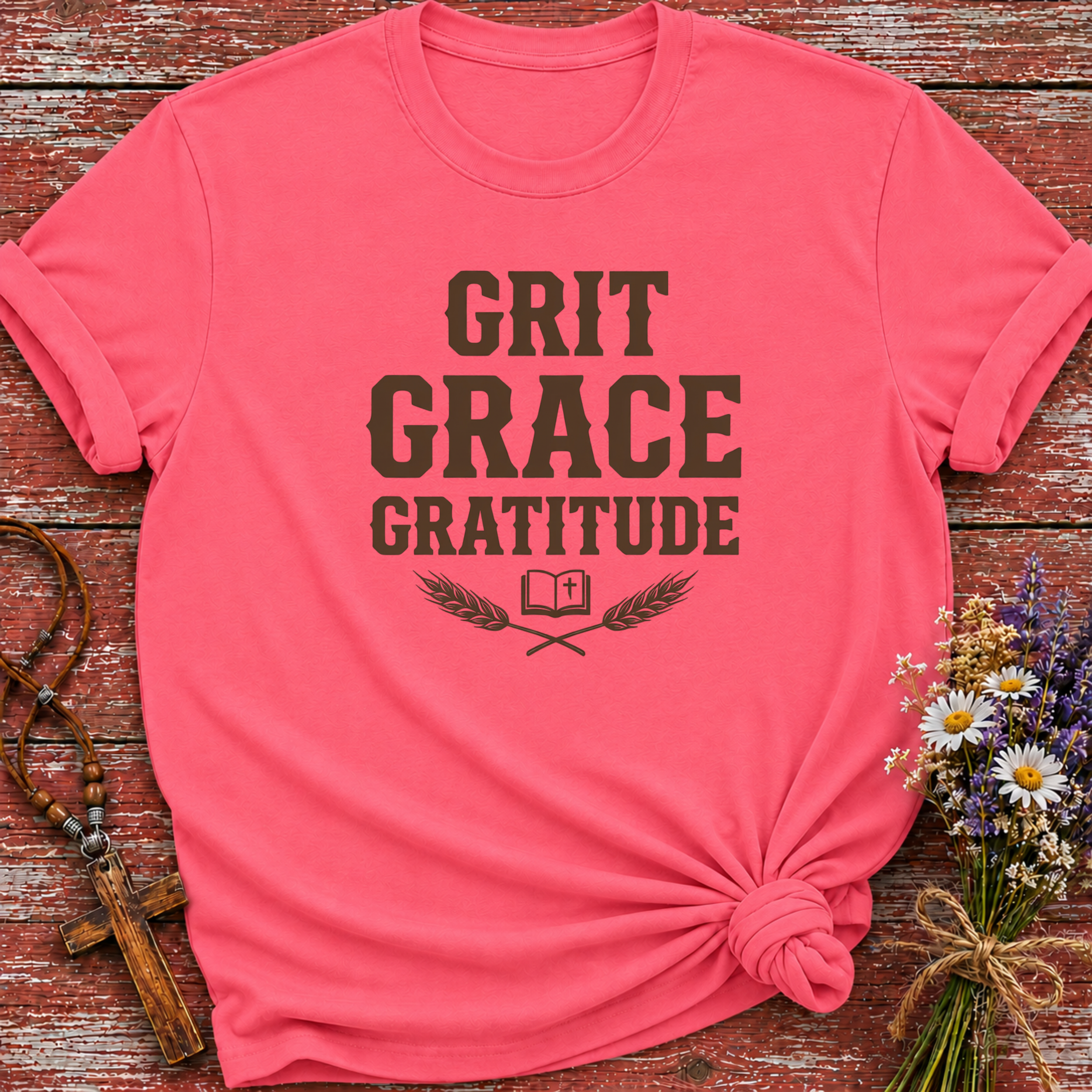 Grit Grace Gratitude T-Shirt
