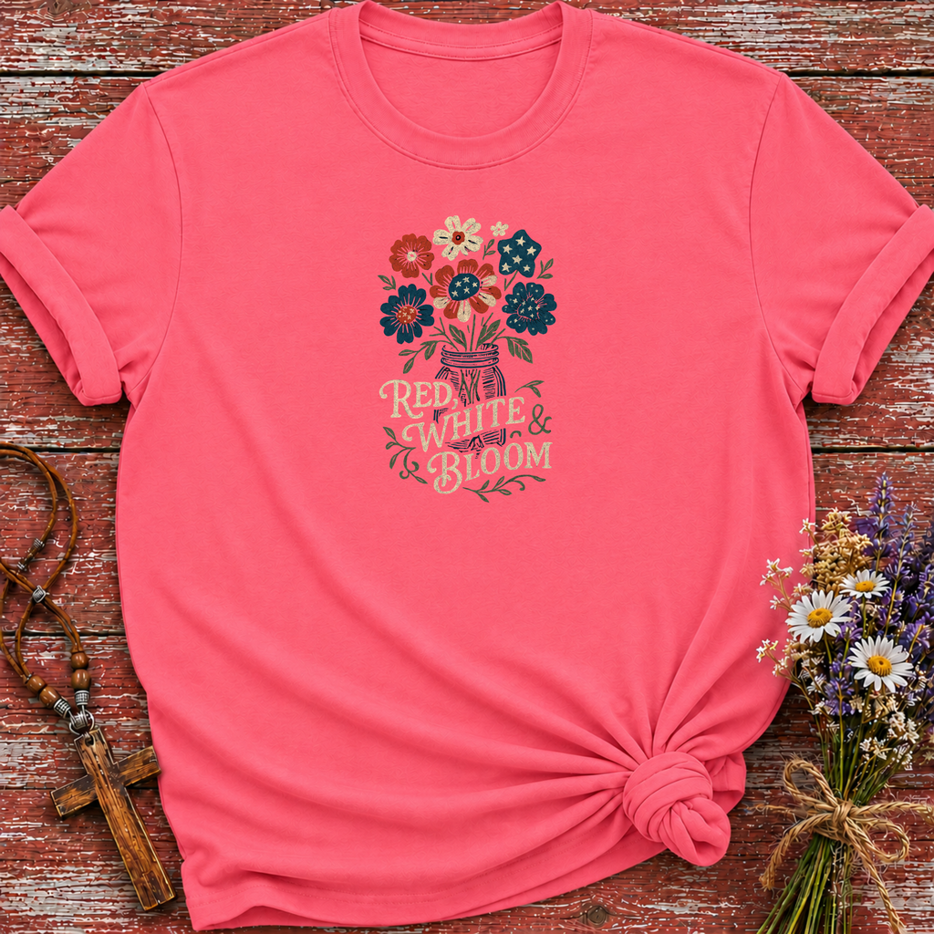 Red, White & BloomT-Shirt
