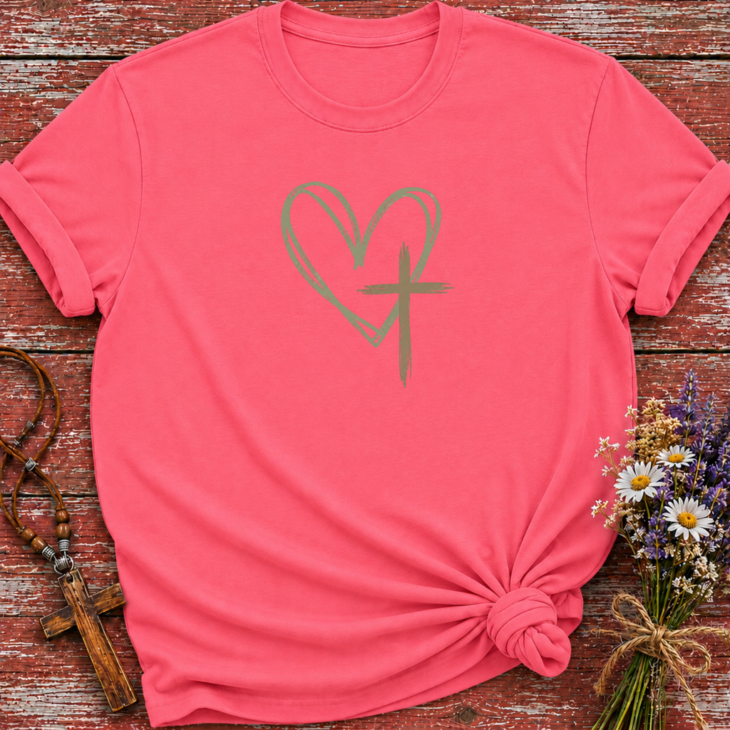 Heart Cross T-Shirt