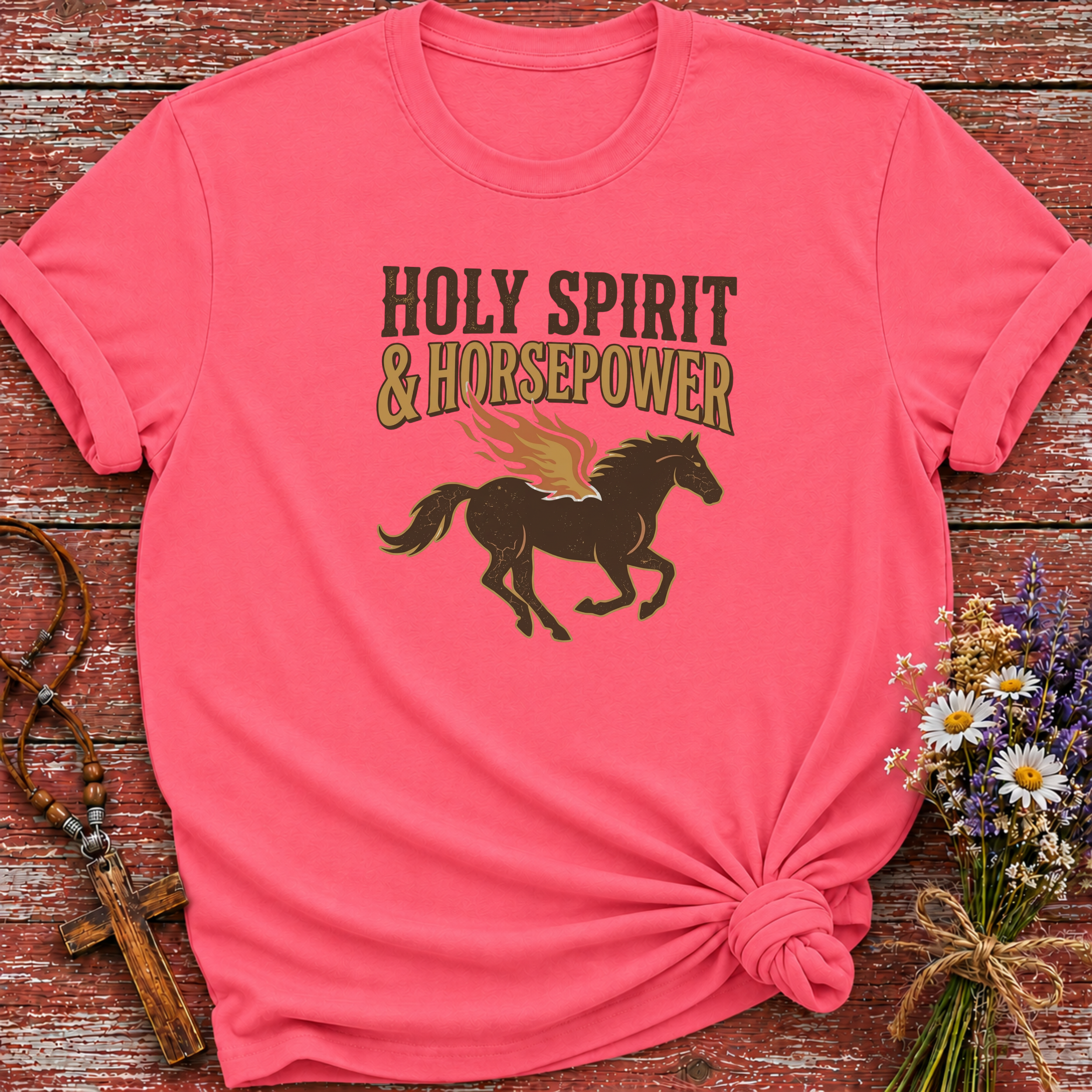 Holy Spirit And Horsepower T-Shirt