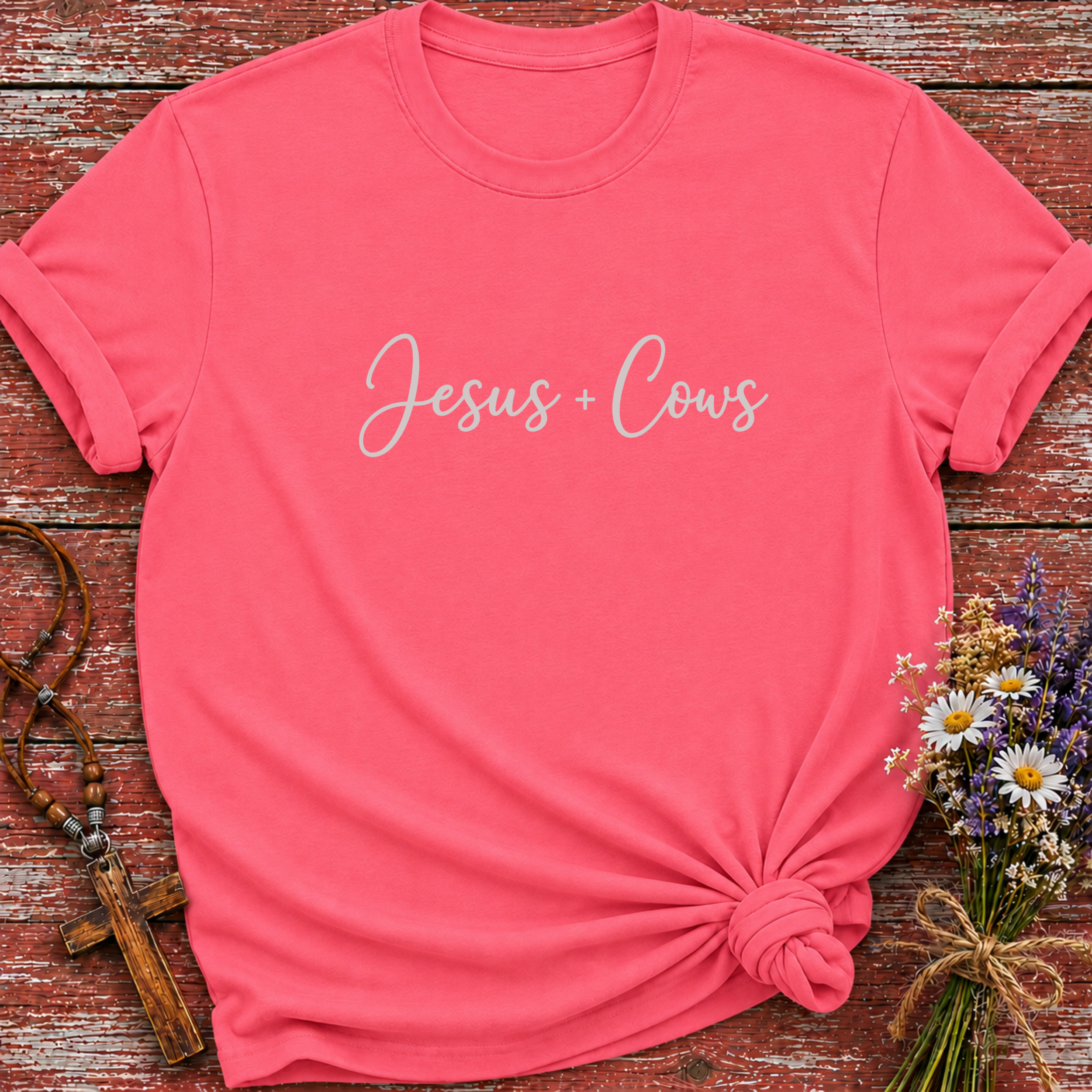 Jesus + Cows T-Shirt