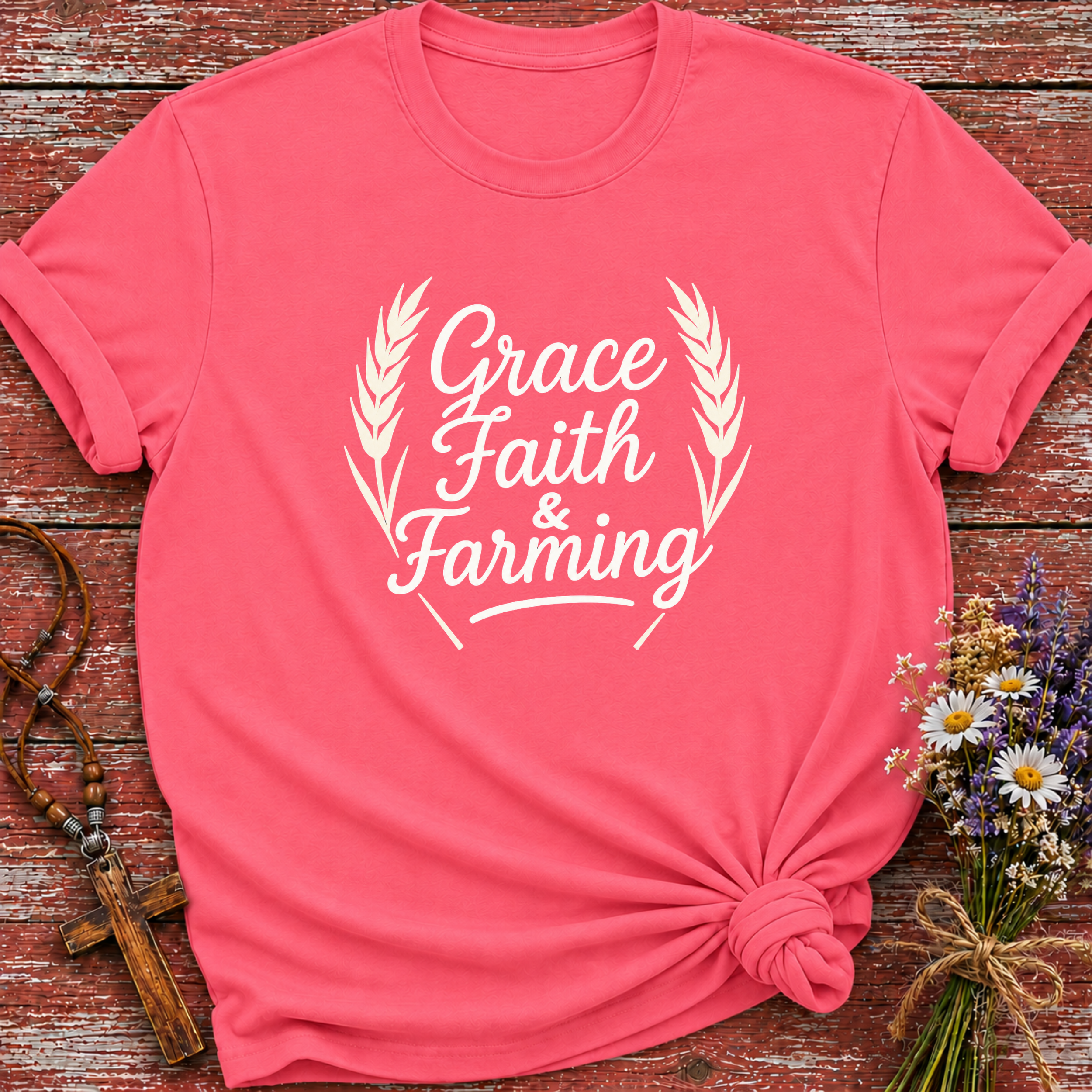 Grace Faith & Farming T-Shirt