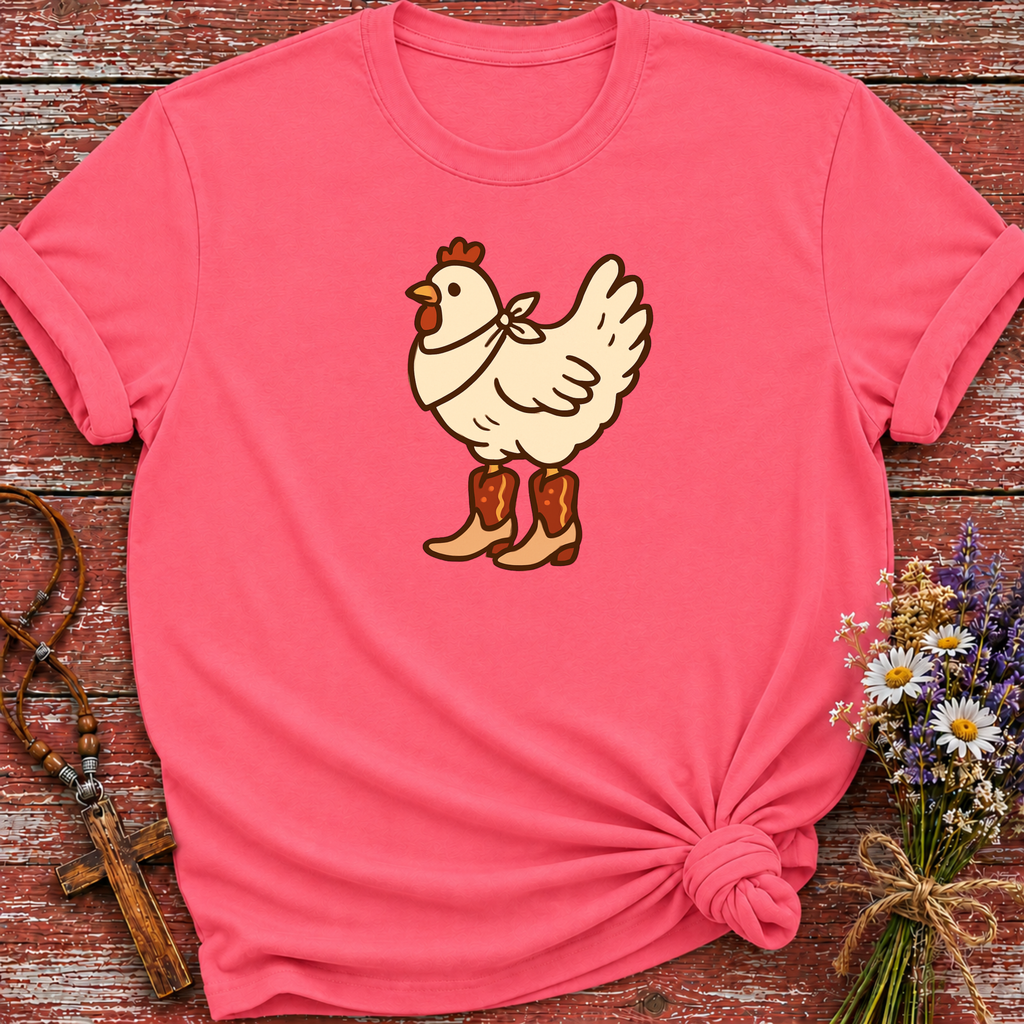 Chicken in Boots T-Shirt
