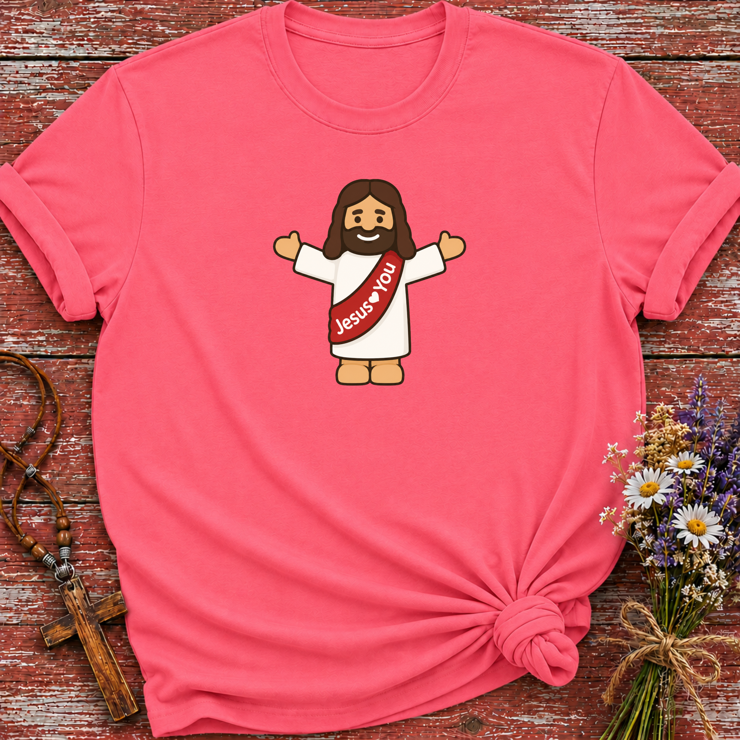 Jesus Figurine T-Shirt