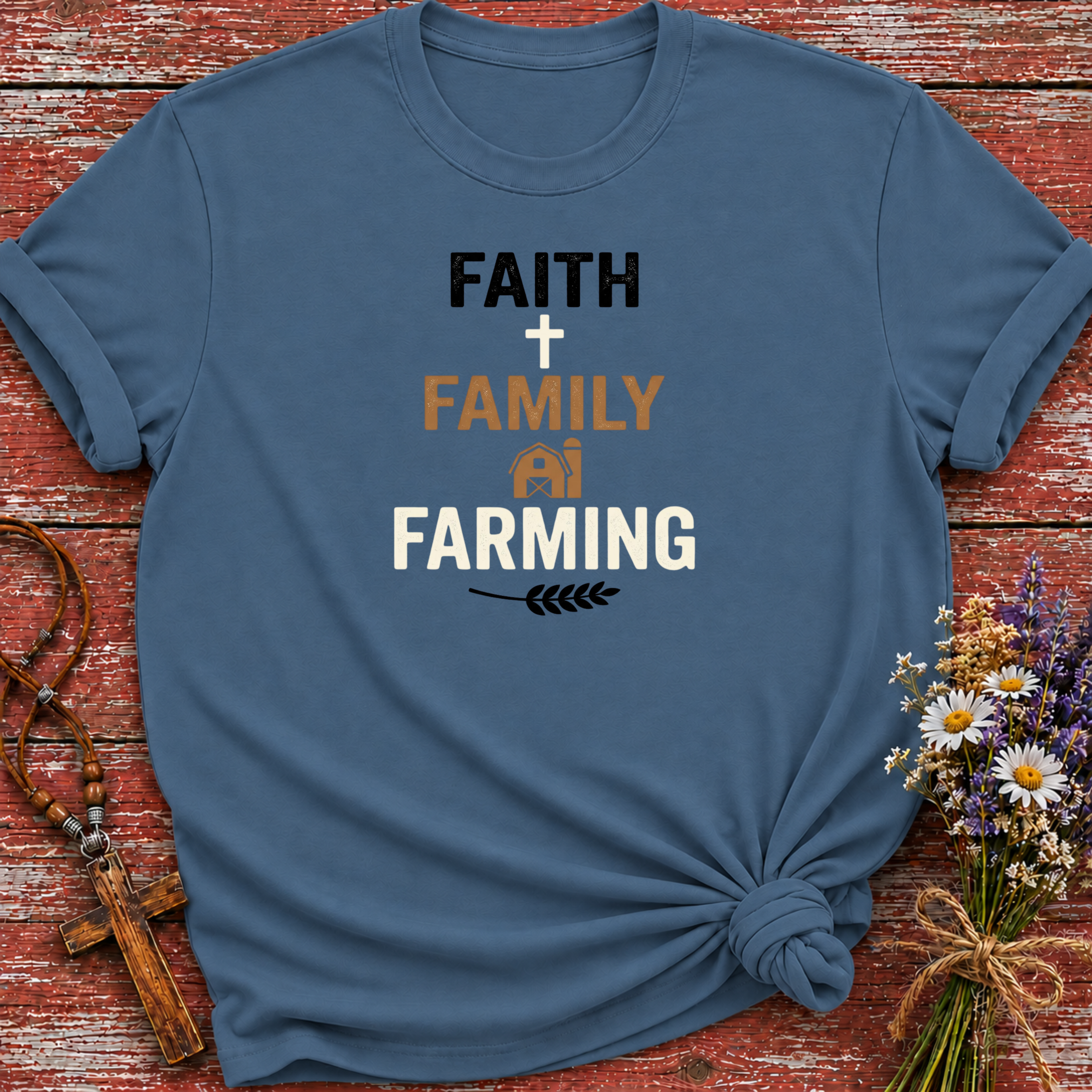 Faith Family Farming T-Shirt
