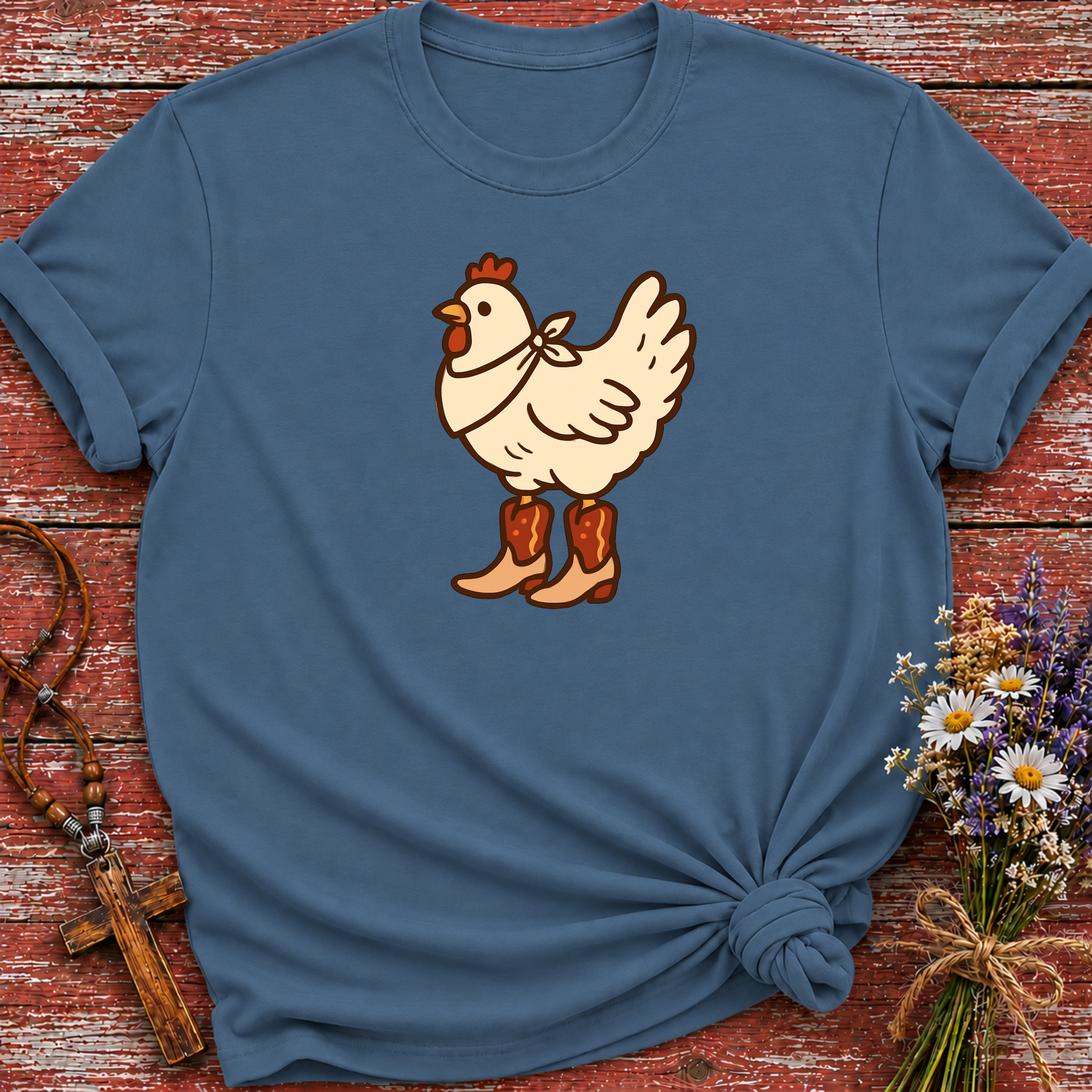 Chicken in Boots T-Shirt