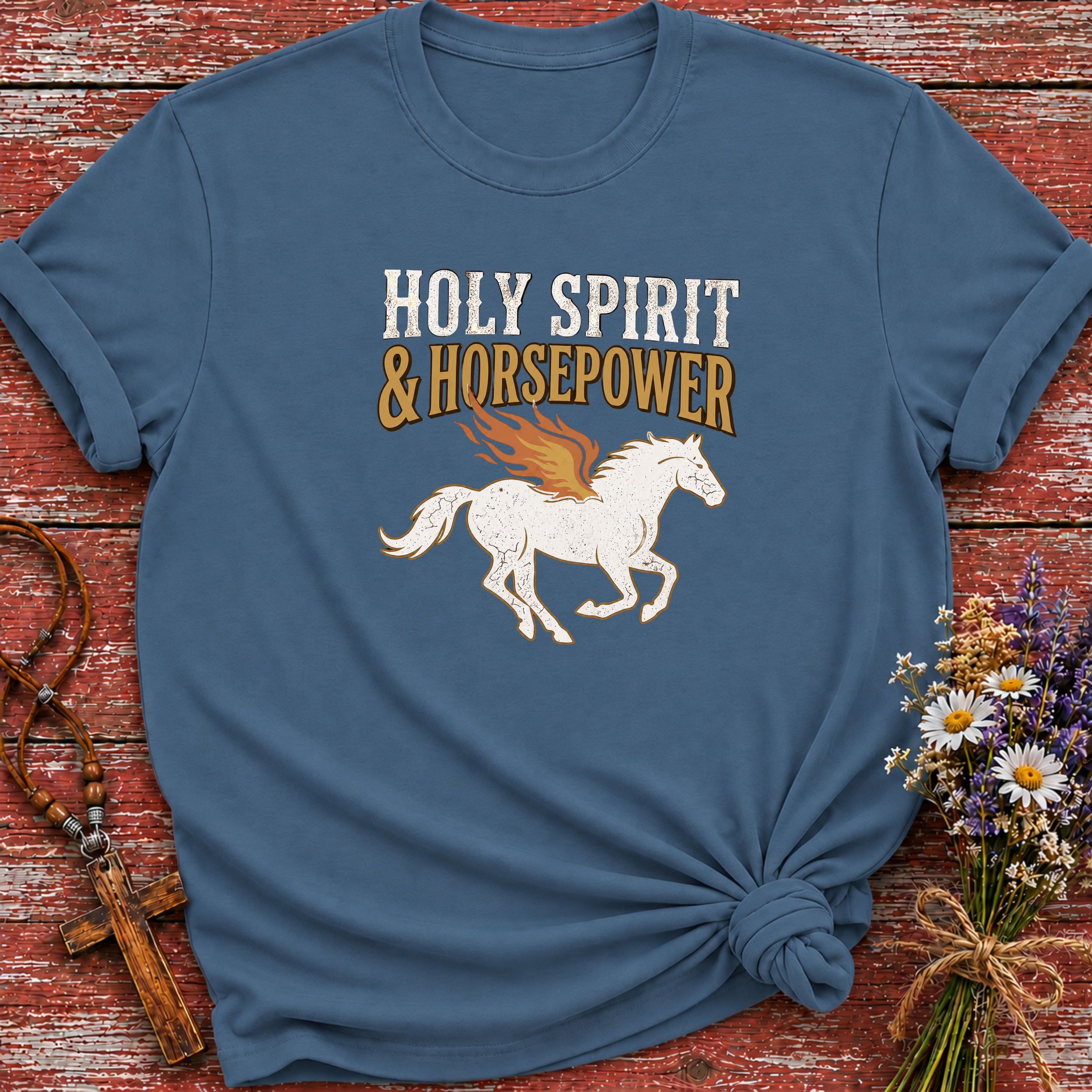 Holy Spirit And Horsepower T-Shirt