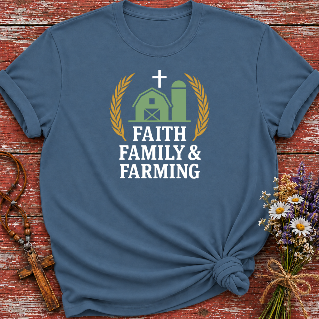 Faith Family Farming 2 T-Shirt